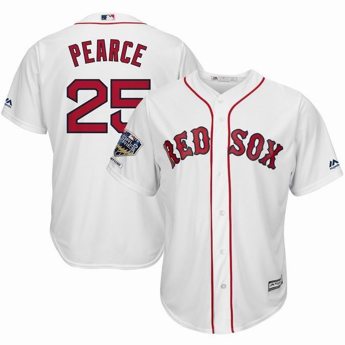 Boston Red Sox 2018 World Series Champions Cool Base Player Jerseys-003